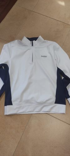 Sudadera Golf Hombre elastica de color blanco (KZ Swing) photo review