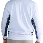 Sudadera Golf Hombre elástica de color blanco KAIZEN 3